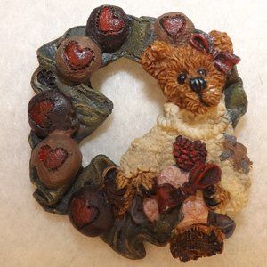 Boyds Bear- Heart Pin/Brooch